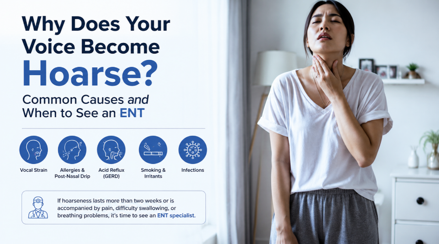 Voice Become Hoarse - Dr. Raj Bhayani ENT Specialist