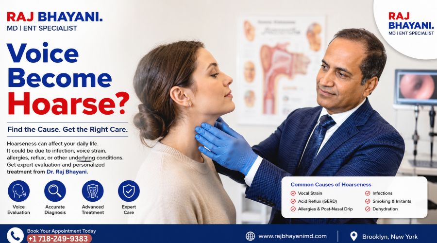 Voice problem - ENT specialist