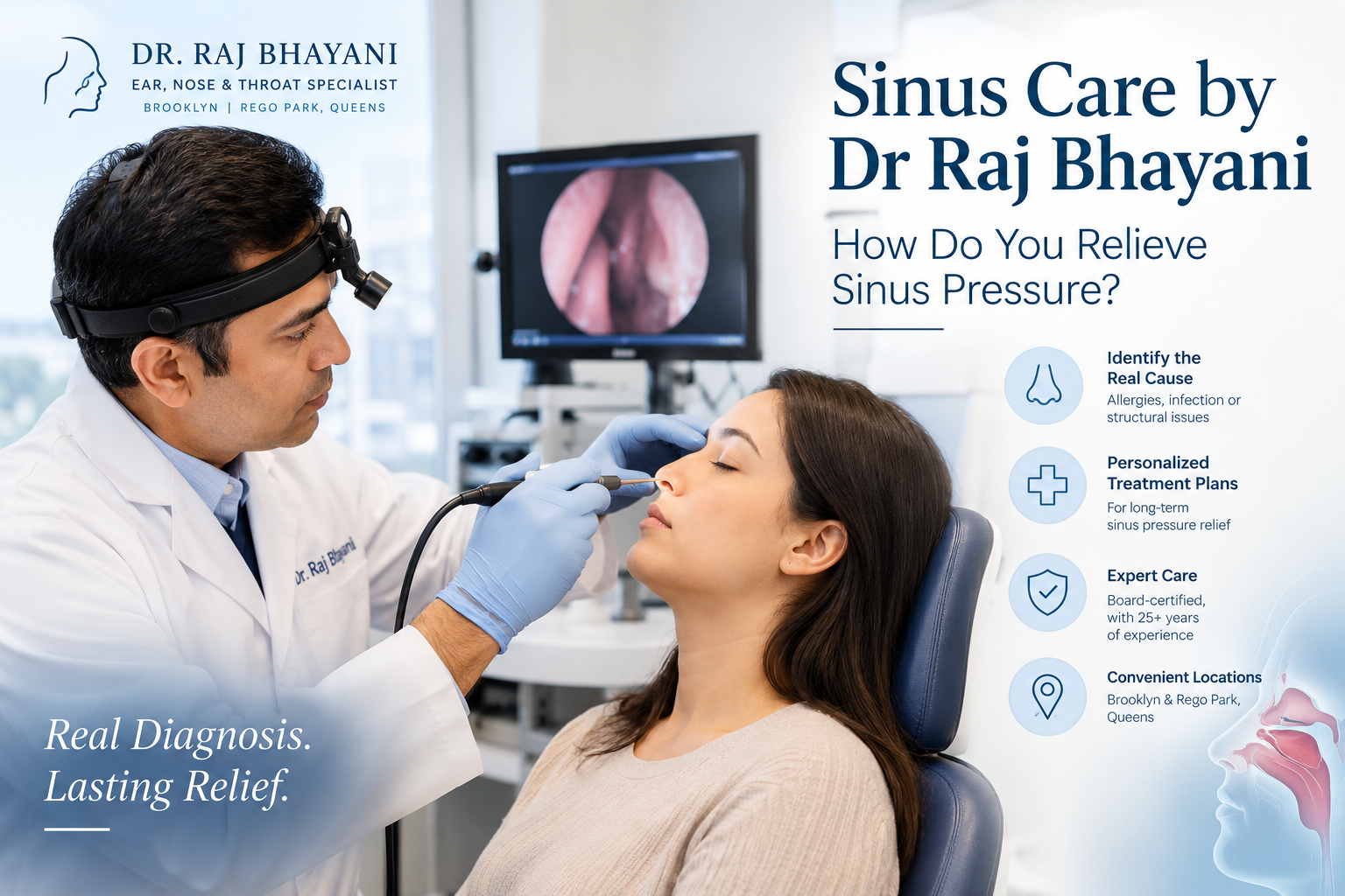 Read more about the article Sinus Care by Dr Raj Bhayani | How to Relieve Sinus Pressure